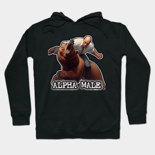 Alpha Male: Bear Fighter Hoodie